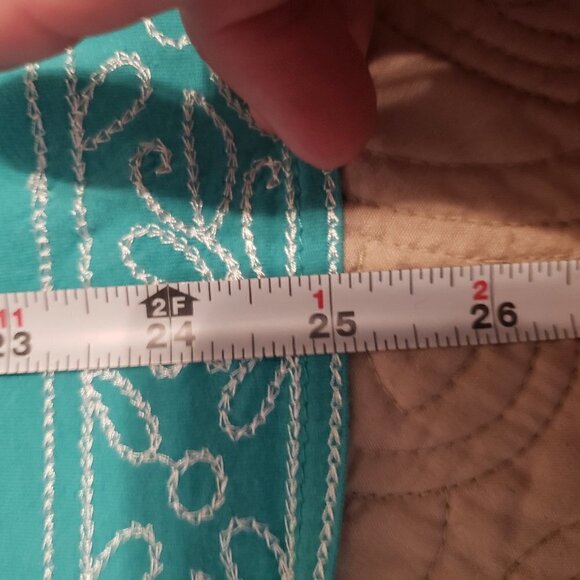 Style & Co Woman's Size Peasant Style Embroidered - Picture 7 of 8